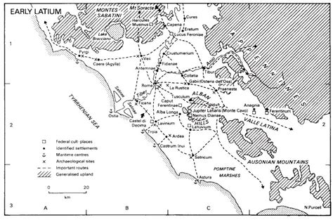 Old Maps, Expeditions and Explorations: LATIUM