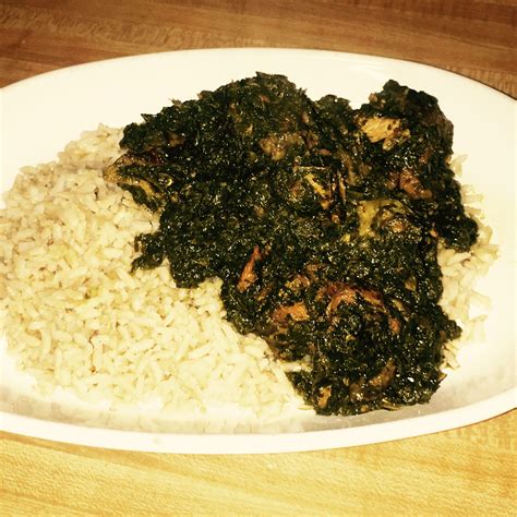 Liberian cassava leaf rice | West african food, Rice side dish recipes, African food