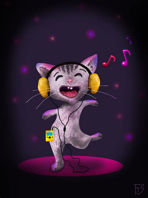 Disco Cat by MoRtiJiA on DeviantArt