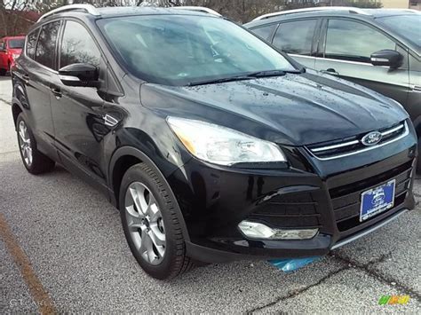 2016 Shadow Black Ford Escape Titanium #110003712 | GTCarLot.com - Car Color Galleries