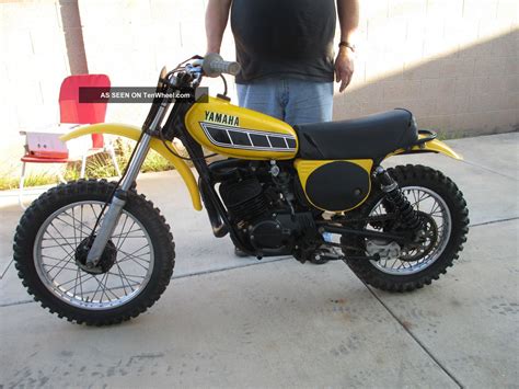 Vintage 1977 Yamaha Yz80, Mx, Ahrma, Yellow Color, Bike, Take A Look