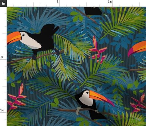 Rainforest Toucans - Spoonflower