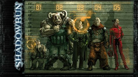 Shadowrun Suspects Wallpaper by KlausScherwinski on DeviantArt