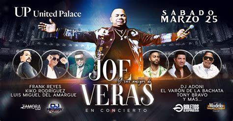 JOE VERAS & SUS AMIGOS EN CONCIERTO Tickets - BoletosExpress