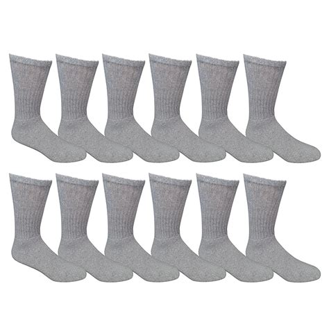 6 Pair Of excell Mens Diabetic Neuropathy Socks, Sock Size 10 13-in Men's Socks from Underwear ...