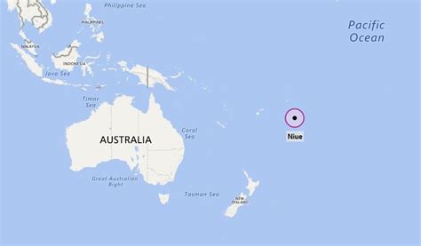 Where is Niue? Where is Niue Located in the Map