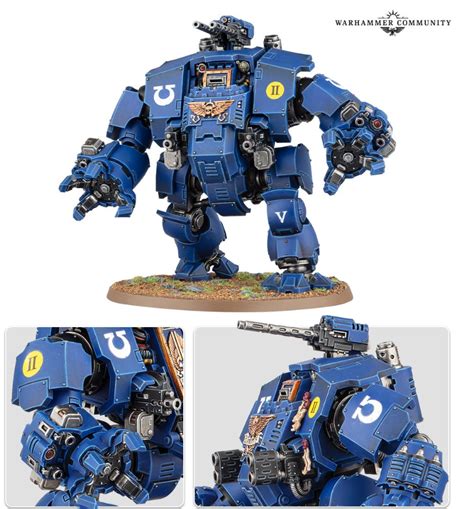 New Space Marines Brutalis Dreadnought Rules & Loadouts