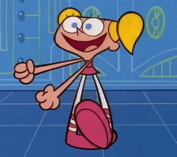 Happy Dance GIF – Dexters Laboratory Dee Dee Happy – discover and share GIFs