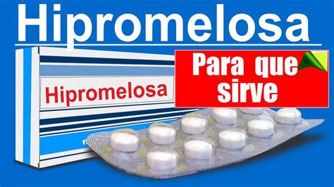 HIPROMELOSA para que sirve ojos resecos reacciones y mas - YouTube