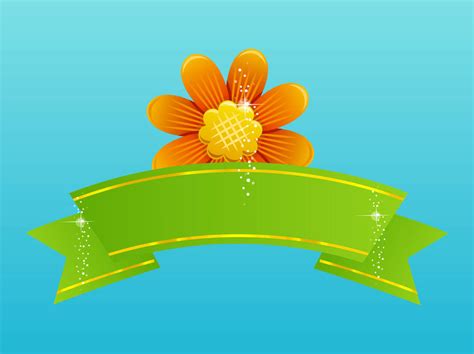 Sunflower Banner Vector Art & Graphics | freevector.com