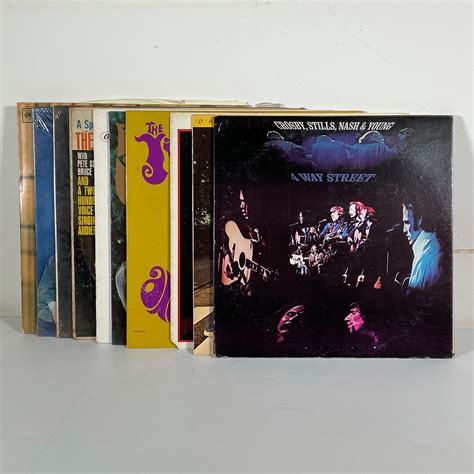 (11pc) CLASSIC ROCK VINYL RECORDS