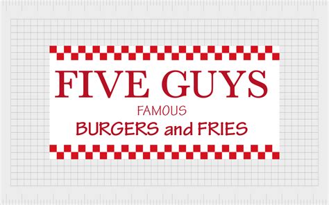 Five Guys Logo History, Symbol Meaning And Evolution