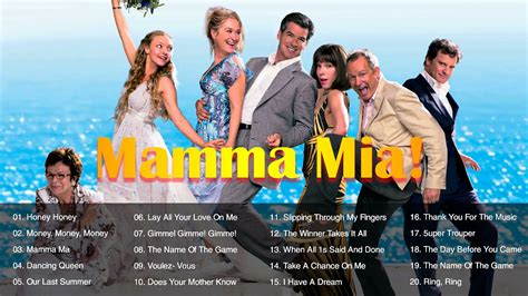 Mamma Mia Soundtrack ♡♡ Mamma Mia Soundtrack Playlist ♡♡ Mamma Mia ...