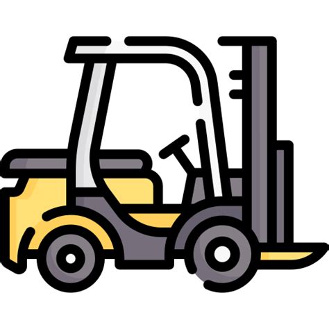 Forklift - free icon