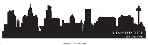 420 Liverpool skyline silhouette Images, Stock Photos & Vectors ...