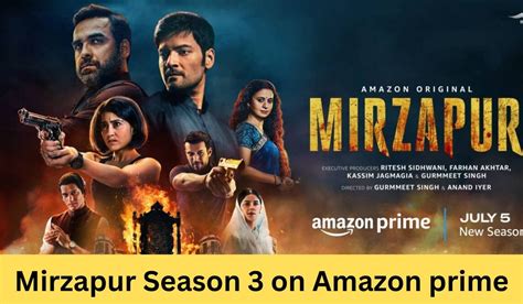 Mirzapur Season 3 Watch Online, Cast, Release Date, Real Names - abhay ...