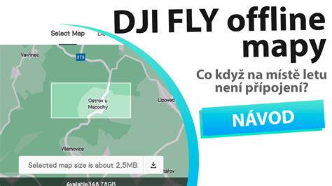 DJI FLY offline mapy - Masters.cz