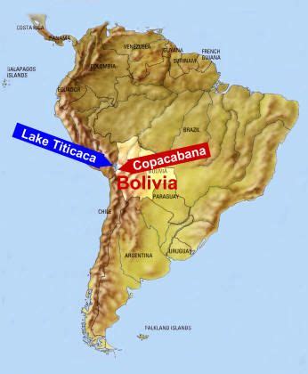 Copacabana Bolivia map - Google Search | Nazca, Peru, Bolivia map