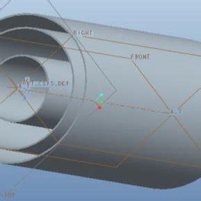 Geometry of the combustion chamber. | Download Scientific Diagram