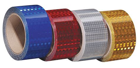 Reflective Tape, 30 ft Length - Grainger