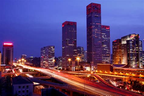 Amazing night view of Beijing - China.org.cn