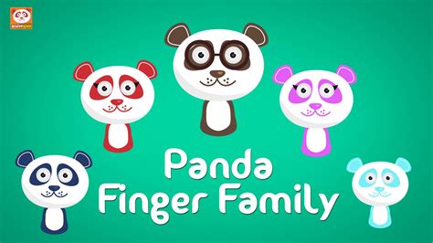 Panda Finger Family | The Finger Family Song | Nursery Rhyme - YouTube