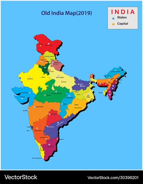 New Political Map Of India 2020