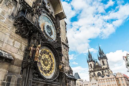 Royalty-Free photo: Astronomical Clock in the Old Town Square, Prague | PickPik