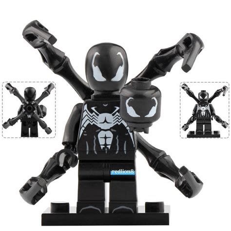 Symbiote Spider-Man (Venom) Marvel Superheroes Lego Compatible ...