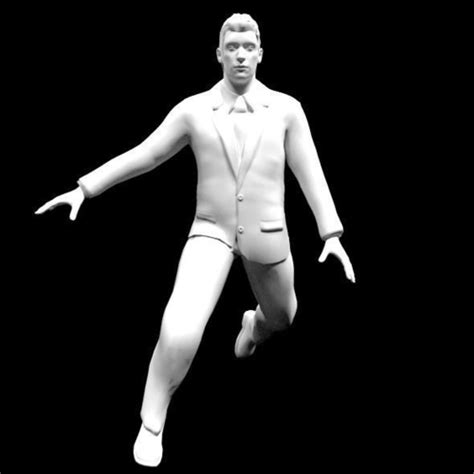 Low-poly Man 3D Model Game ready .obj - CGTrader.com