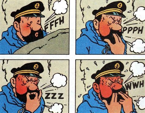 Captain Haddock / Tintin in Tibet Cartoons Comics, Funny Comics ...