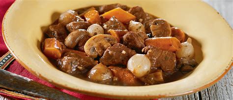 Slow Cooker Beef & Mushroom Stew