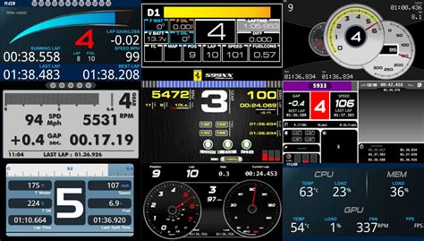 Sim Racing CR-4 Ultimate PC Dashboard with 4.3 | Etsy