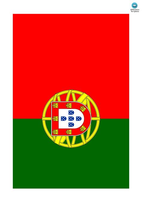 Portugal Flag | Templates at allbusinesstemplates.com