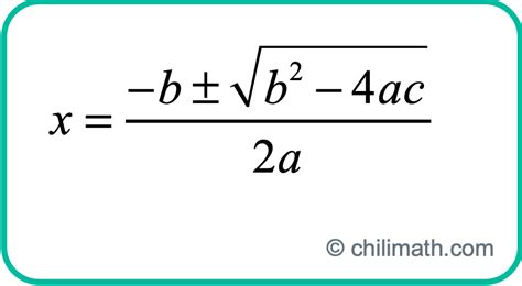 Derive Quadratic Formula | ChiliMath