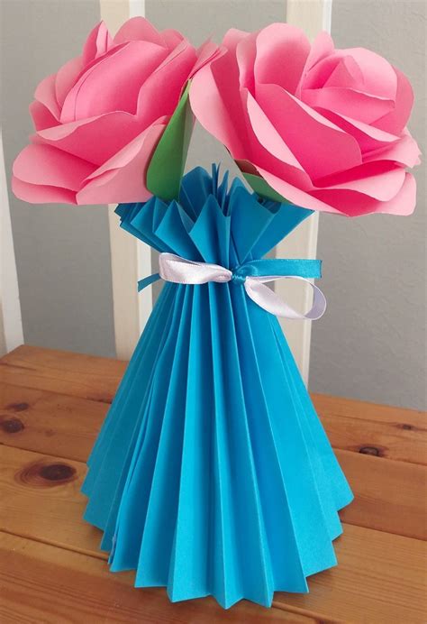 Paper Flower Vase Craft - lotto zapatillas