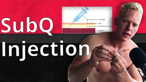 How to do a Subcutaneous (Subq) Injection for TRT - YouTube