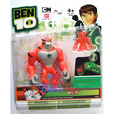 Ben 10 Ultimate Alien Action Figure - Rath - Tesla's Toys