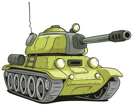 How To Draw A Russian Tank Cartoon - Howto Draw