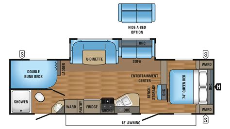 2018 Jayco Jay Flight 28BHBE Bunk Travel Trailer | eBay