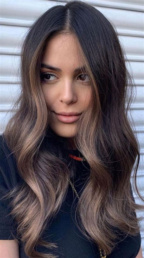 50 Stylish Brown Hair Colors & Styles for 2022 : Espresso Brown with ...