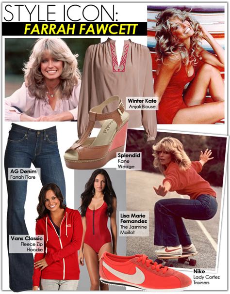 Style Icon: Farrah Fawcett - Celebrity Style Guide