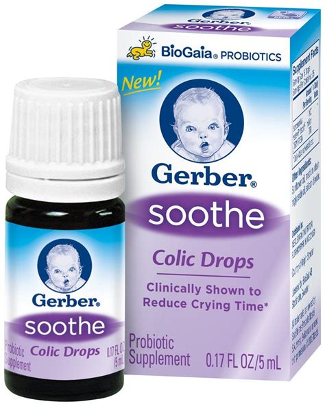 Gerber Soothe Colic Drops, 0.17 Ounce: Amazon.com: Grocery & Gourmet Food