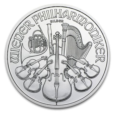 1oz Austrian Silver Philharmonic Coin (Backdated) | European Mint