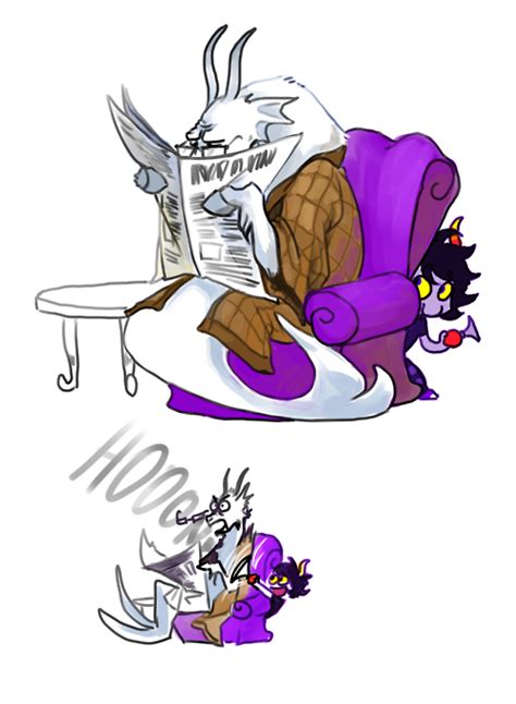 Homestuck - Gamzee & Lusus.