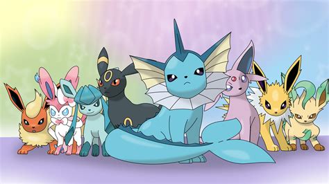 eevee evolutions widescreen wallpaper - Coolwallpapers.me!