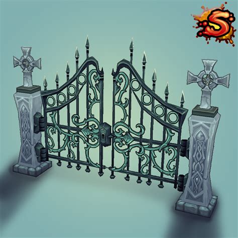 Spooky Modular Gate Kit by Rorozilla on DeviantArt