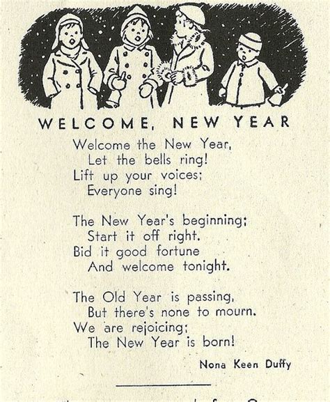 Chronically Vintage | New year poem, Poetry for kids, Childrens poems