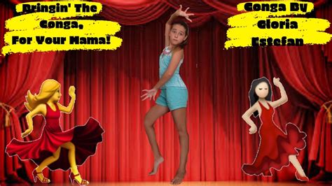 SHAKE YOUR BODY, DO THE CONGA!! | Conga By Gloria Estefan Dance Video | 👑 It’s Isabella! 👑 - YouTube