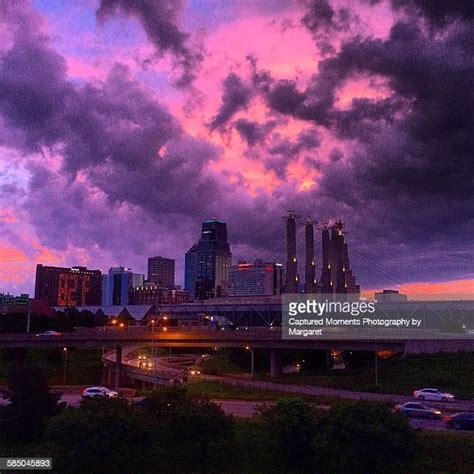 34 Kansas City Skyline Sunset Stock Photos, High-Res Pictures, and ...